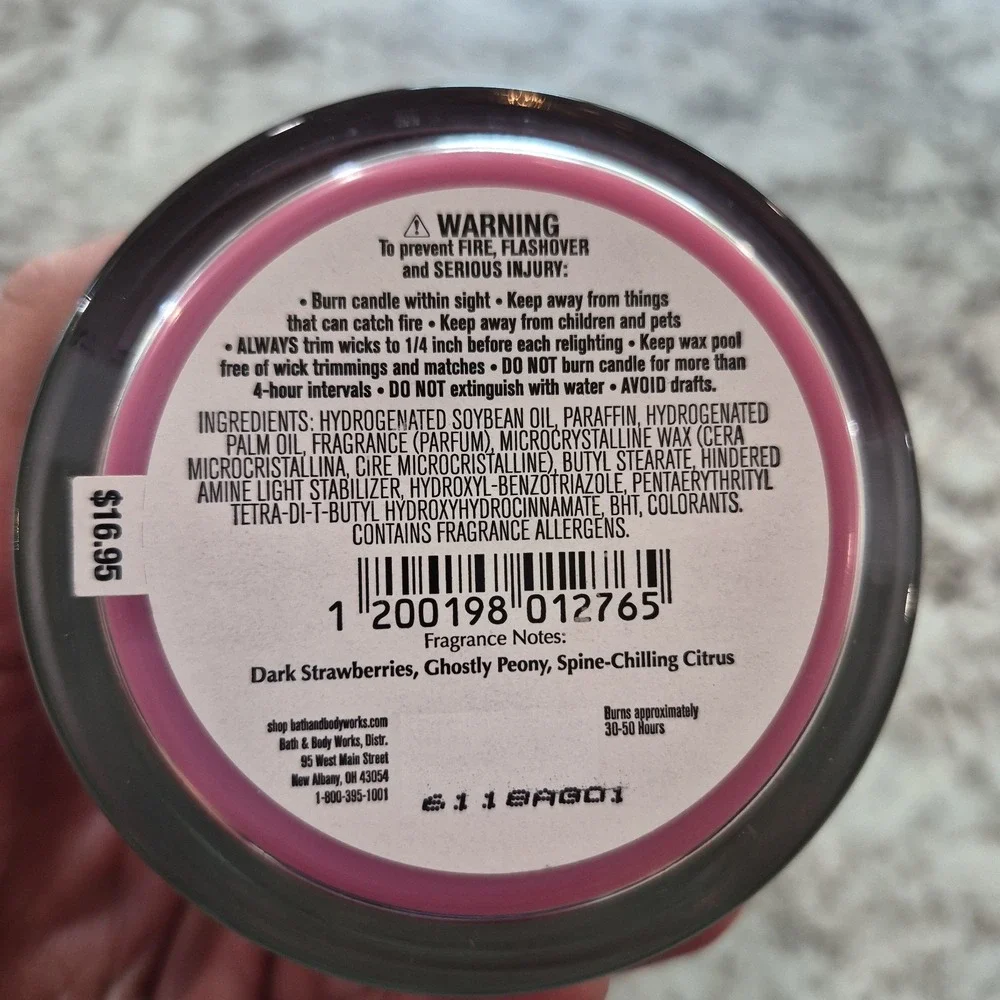 New Bath & Body Works GHOUL FRIEND 1-Wick Scented Candle-8 oz HALLOWEEN